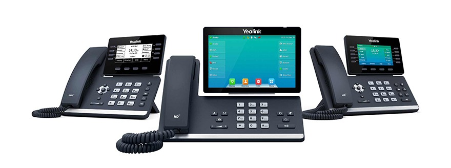Yealink Série T5 : des postes d’accueil téléphonique 2.0